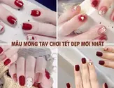 69+ Mẫu móng tay đẹp chơi Tết đơn giản, sang trọng, đẹp nhất 2023